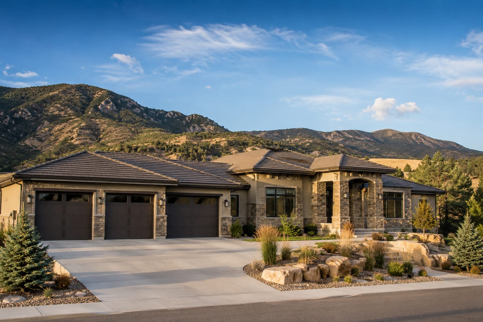 A Lone Tree, Colorado home in the foothills