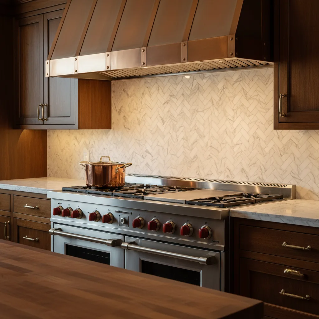 Range Repair in Lone Tree luxury kitchen